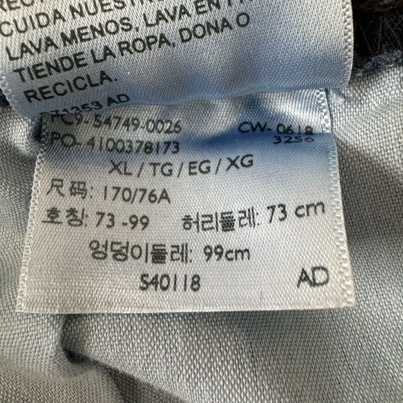 Levi’s Signature Joggers size XL distressed cuff elastic stretch waist loose GUC - Picture 13 of 14